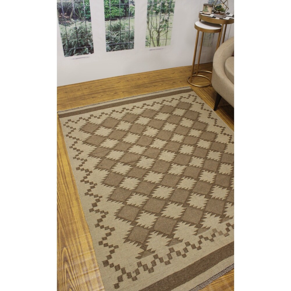 Beige Noori Rug Winchester Kilim Castiel Area Rug Beige Noori Rug Winchester Kilim Castiel Area Rug